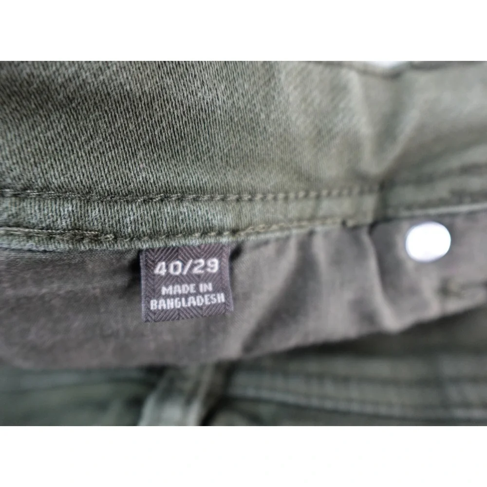 Jachs NY Olive Green‎ Chino Pants Slim Fit Mens Size 40x29